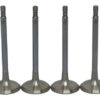 Válvula Escape P/ Gm S10 2.4 8v N24xf 2007 2019 Kit 4 Peças