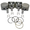 Kit Pistão Anel 050 Vw Gol Plus 1.0 16v At Power 1997 1999