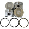 Pistão Anel 040 P/ Siena Rst Fire 1.0 8v Gas. 02 06 Pa2463